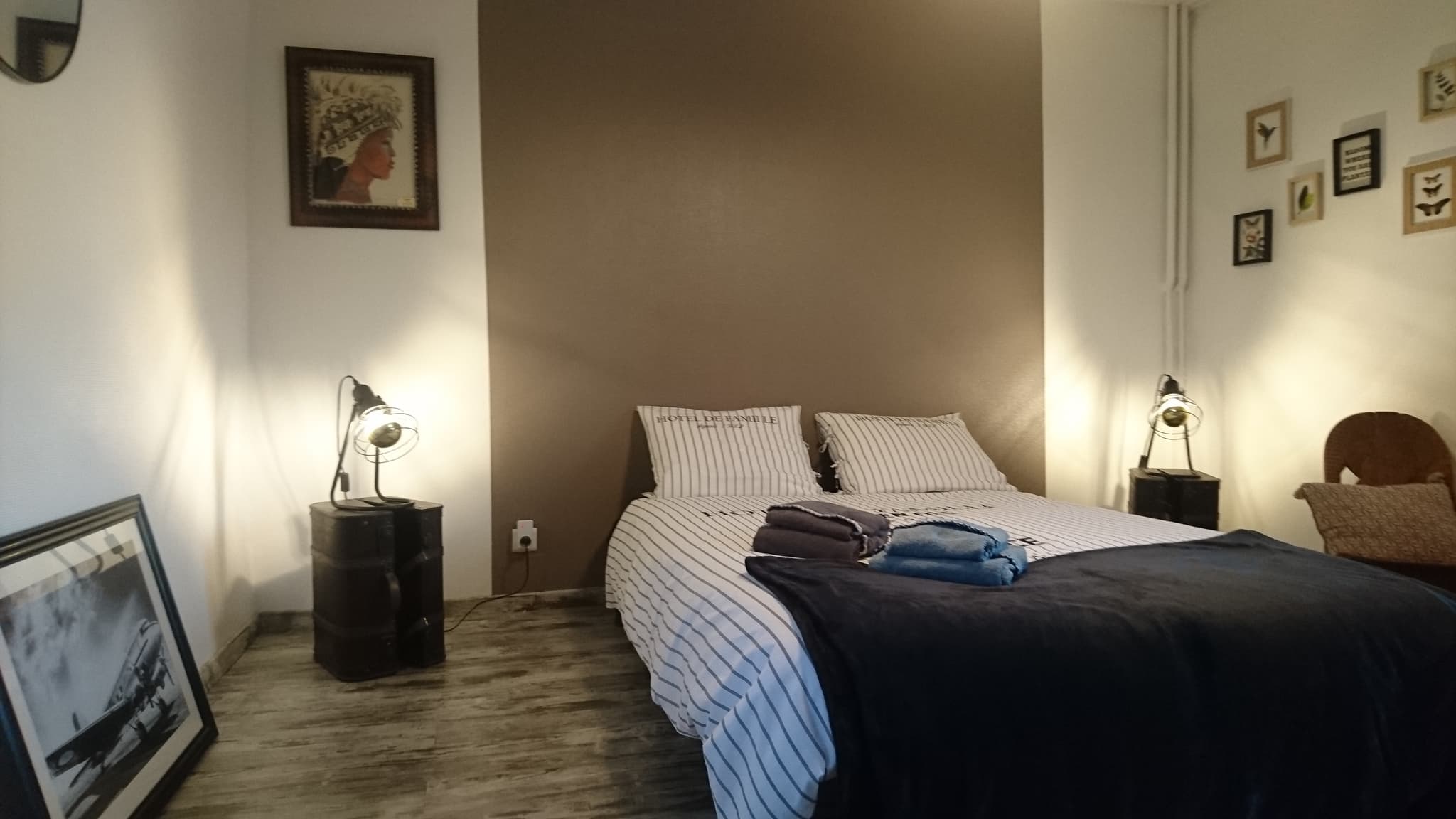 La chambre secondaire de La Suite Ossau