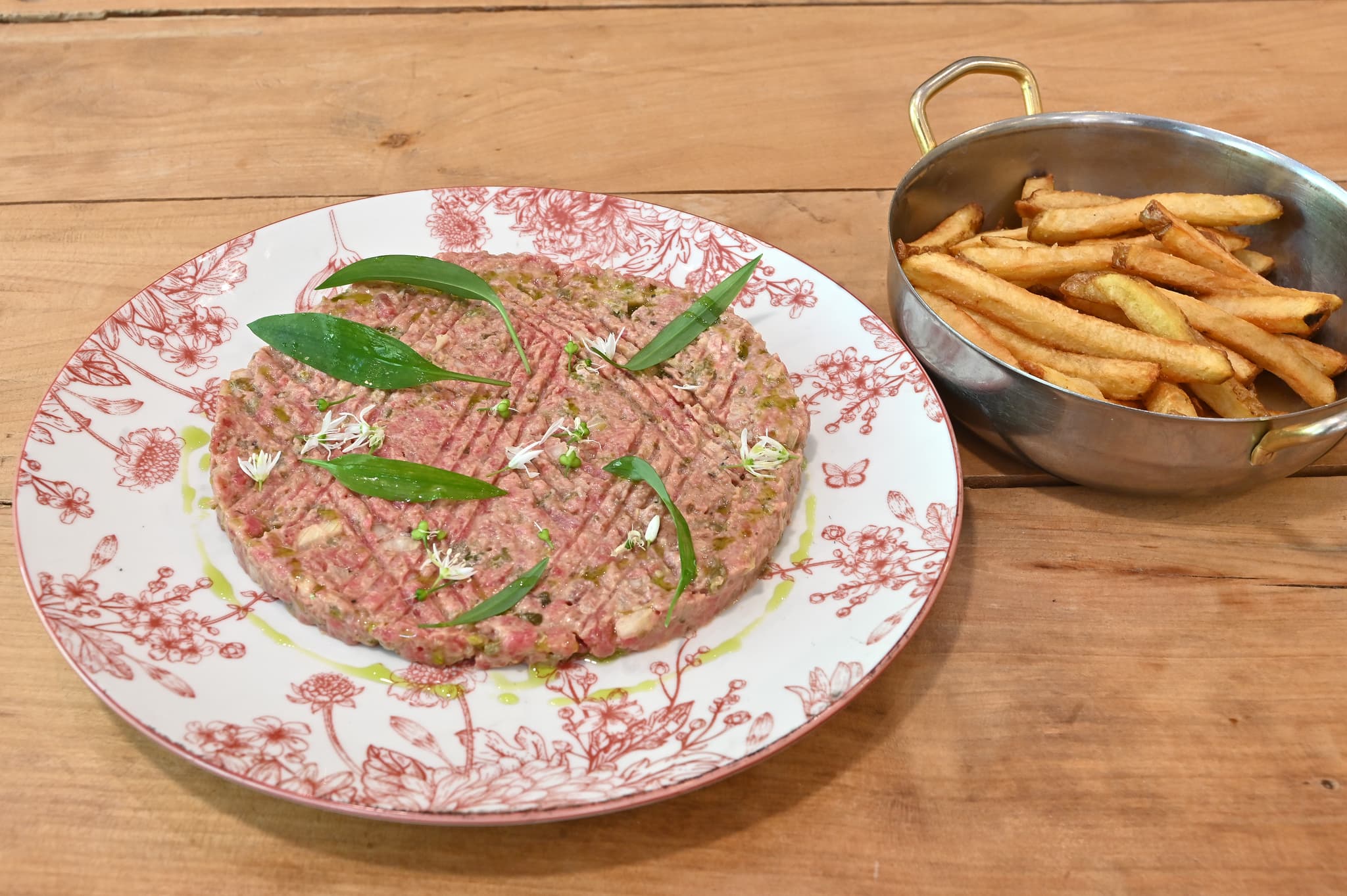 Tartare de boeuf, race locale