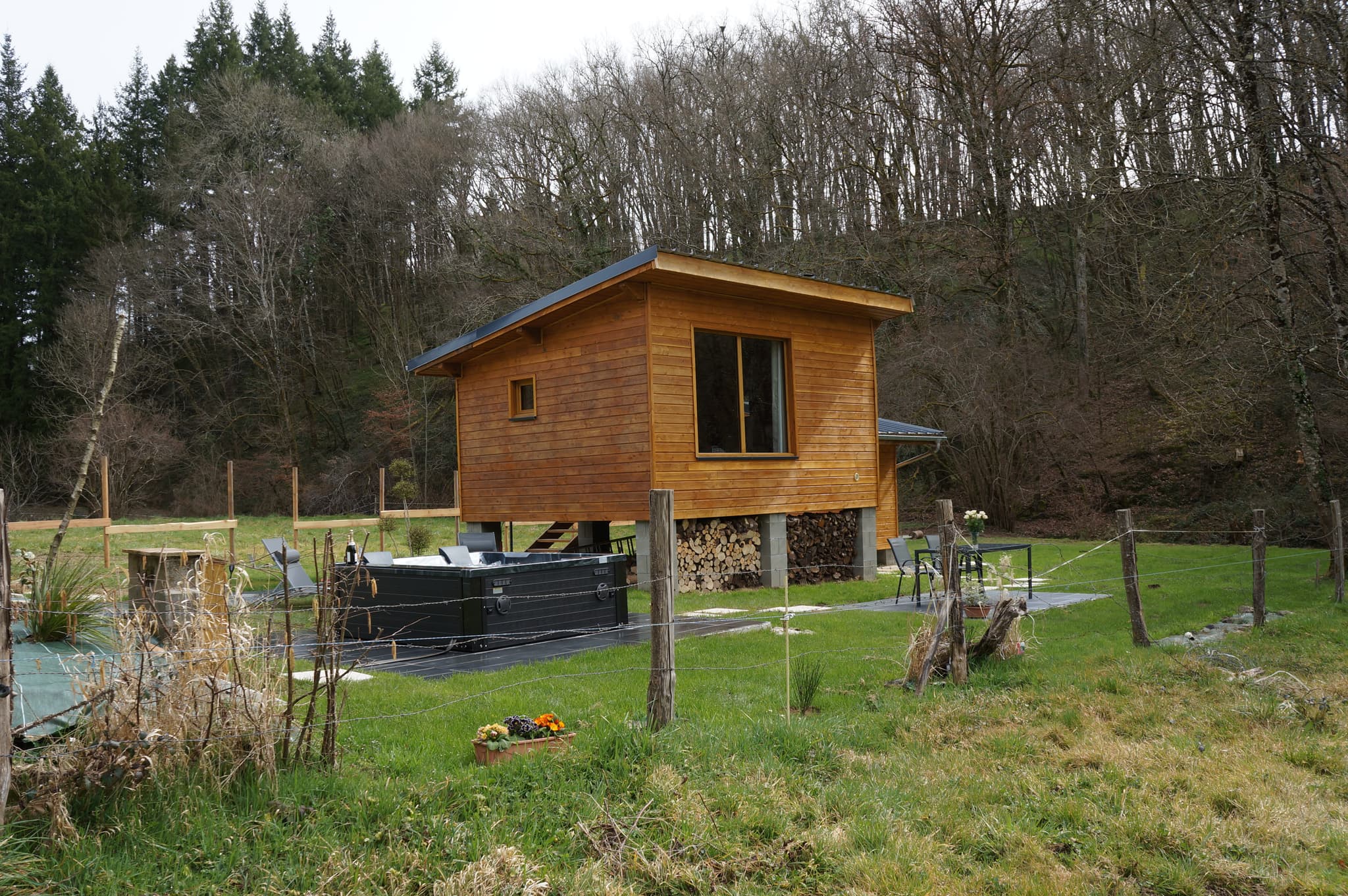 Cabane spa cocon du Gast