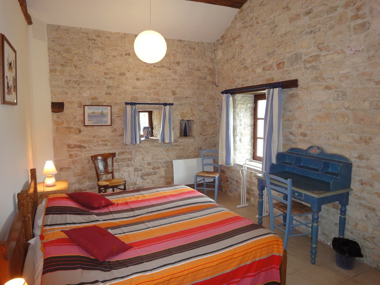 Chambre 2 lits 1 personne 2,00 m x 0,90 m