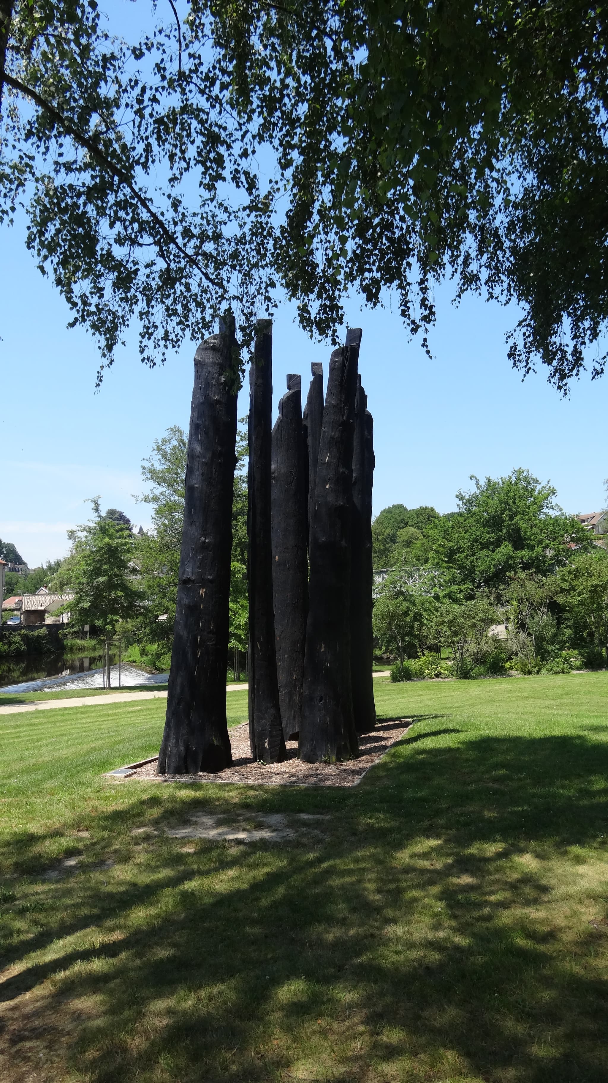L'infini suspendu, Parc du Pré Lanaud Eymoutiers