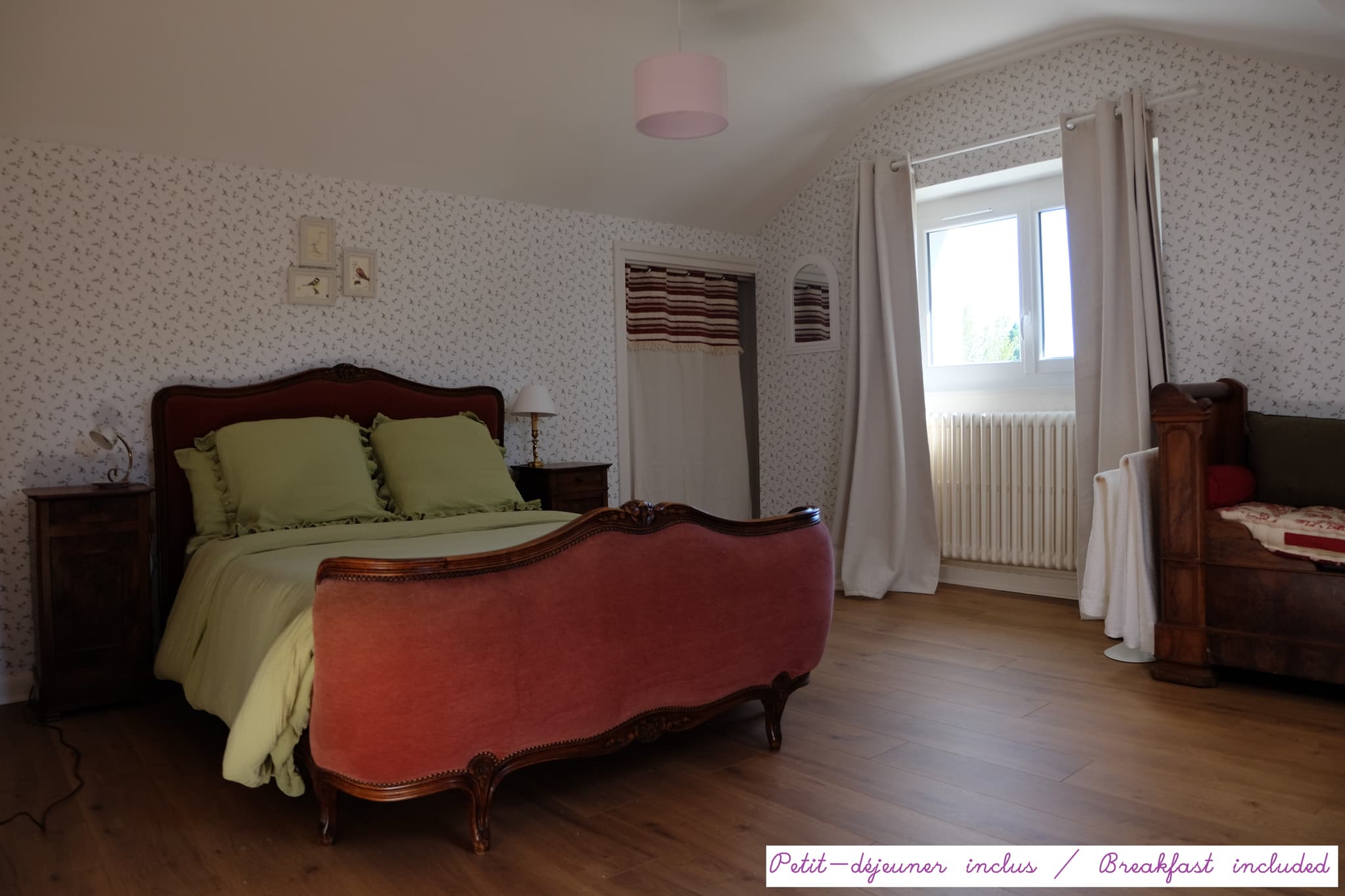 Chambre rose