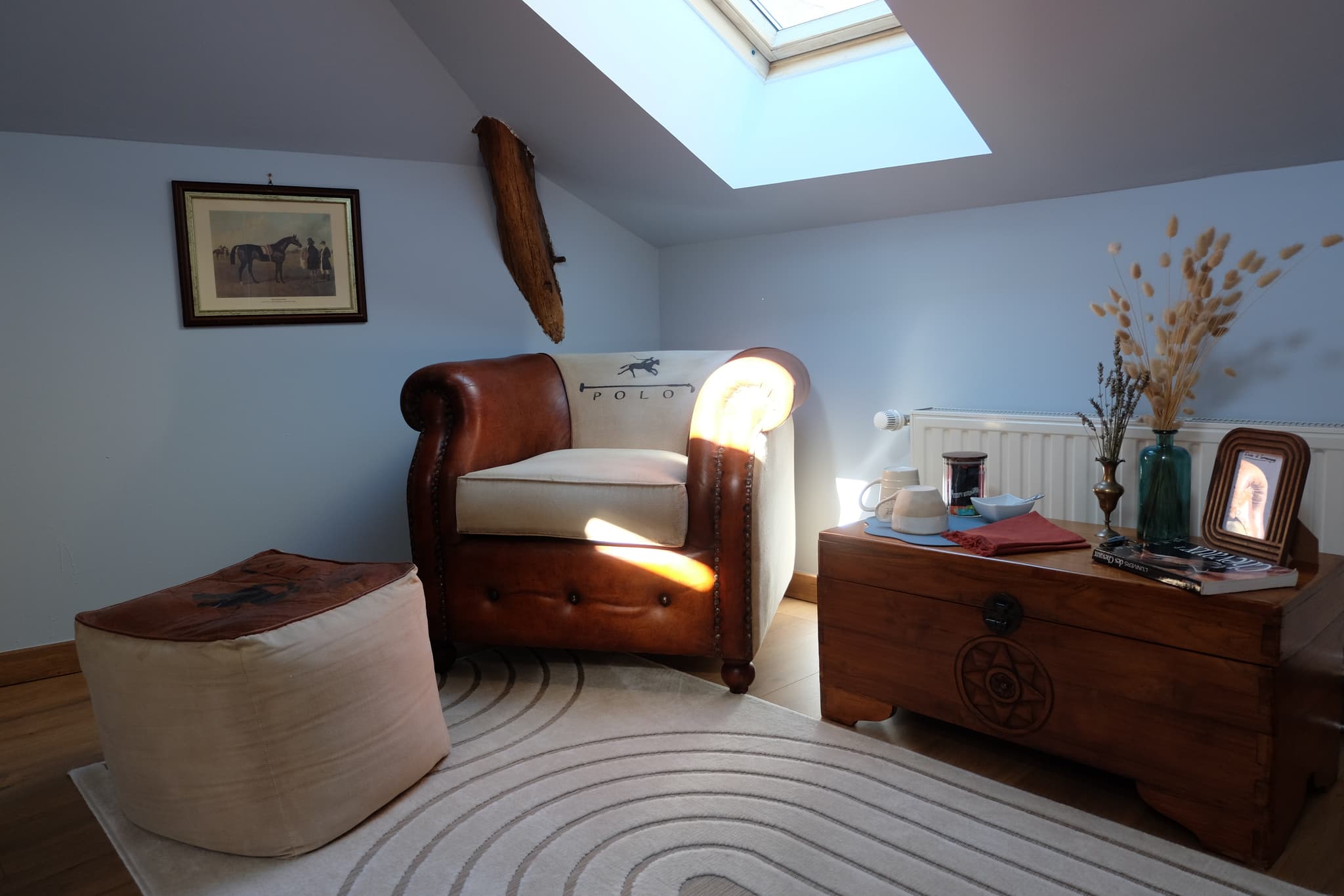 Chambre bleue