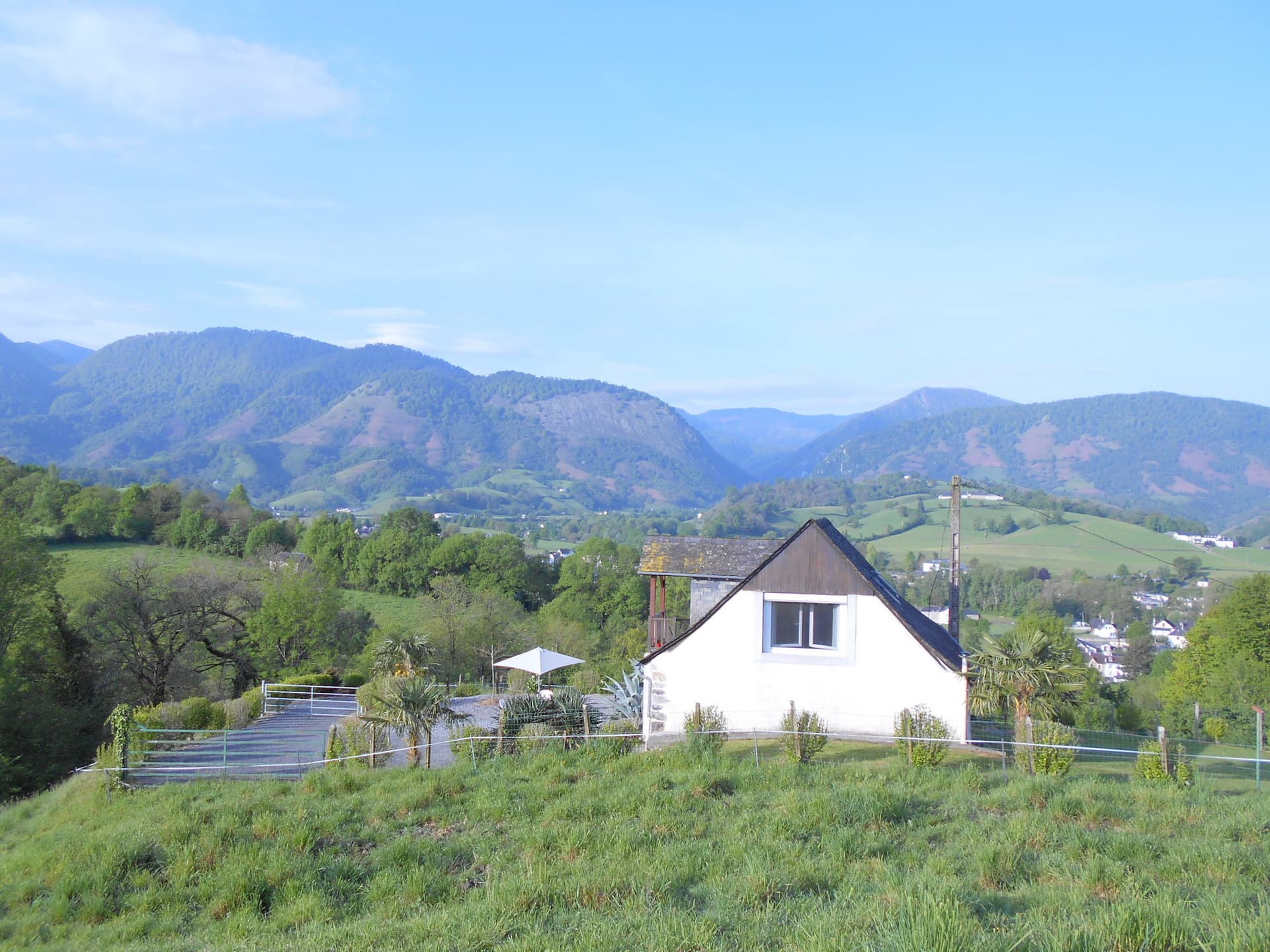 Le gîte, vue générale
