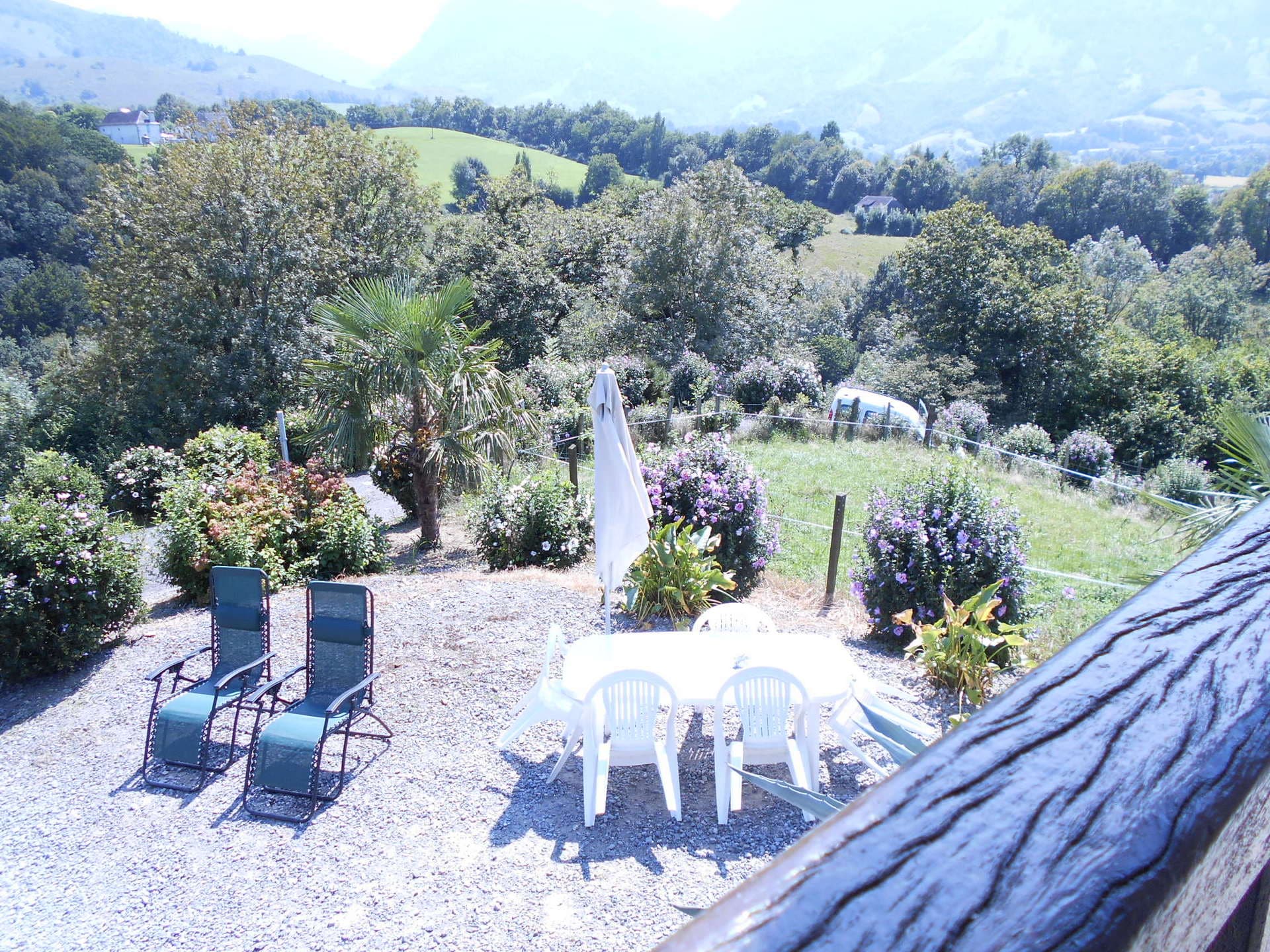 Vue extérieure depuis le balcon