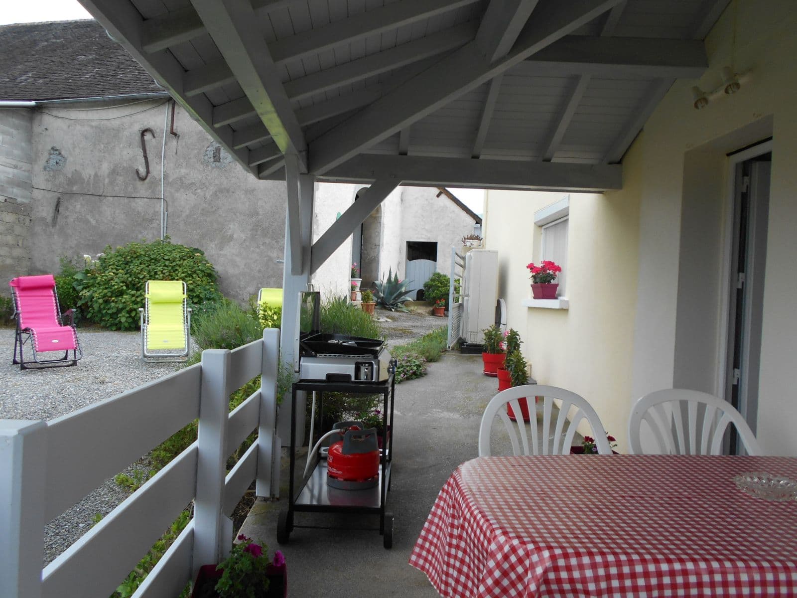 Terrasse abritée