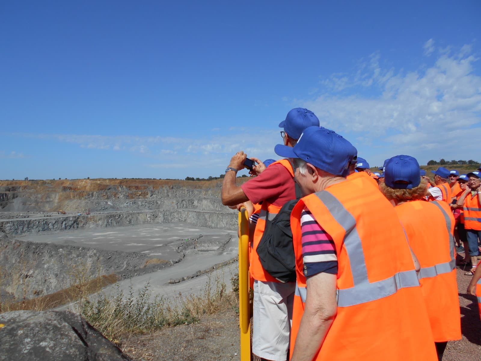 Visite carrières Roy La Noubleau Saint Varent Thouarsais Deux Sèvres Nouvelle Aq