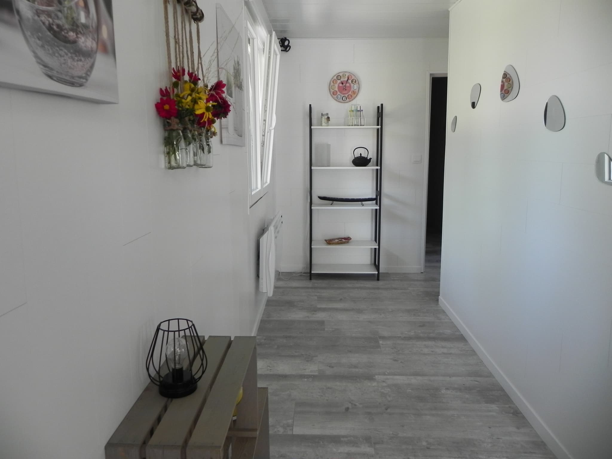 Couloir accés chambres