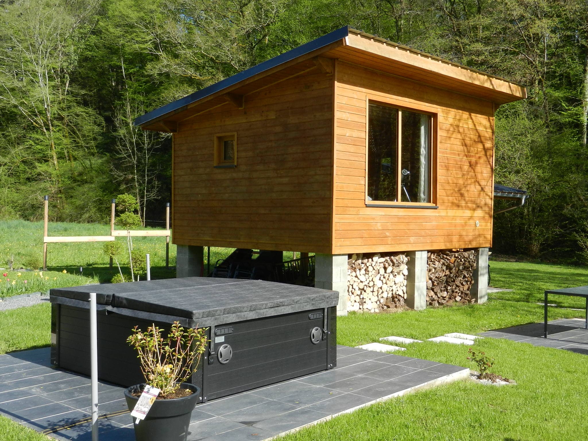 Cabane spa cocon du Gast