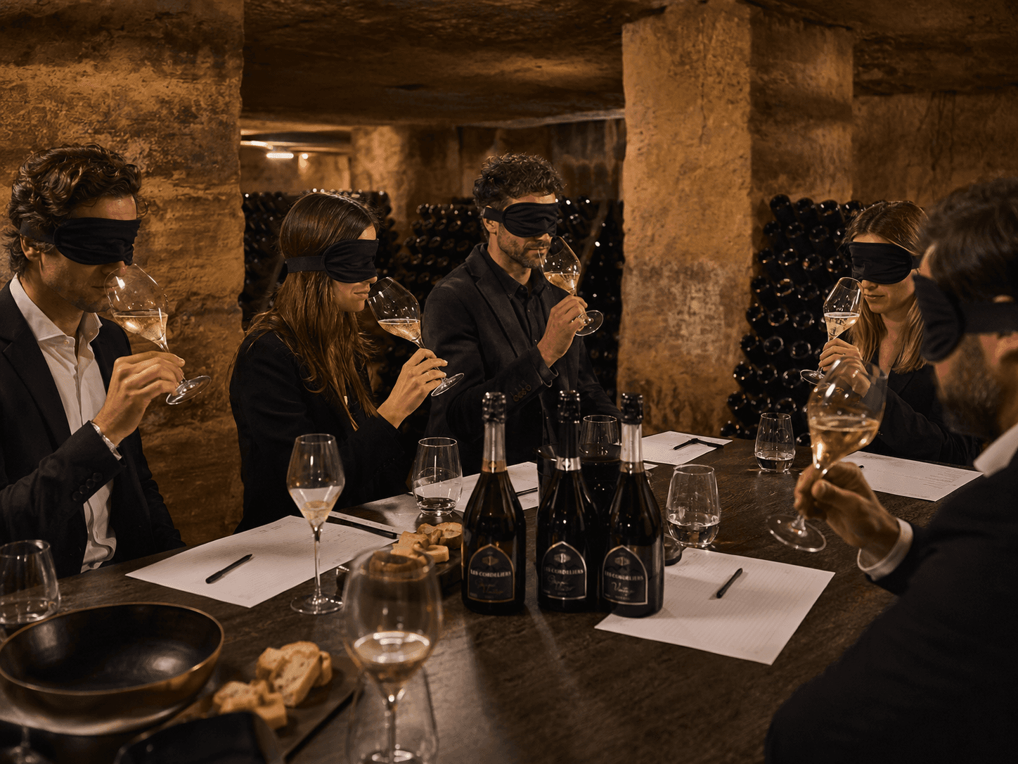 Dégustation à l'aveugle