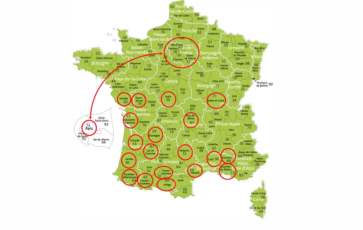 DEPARTEMENTS AUTEURS