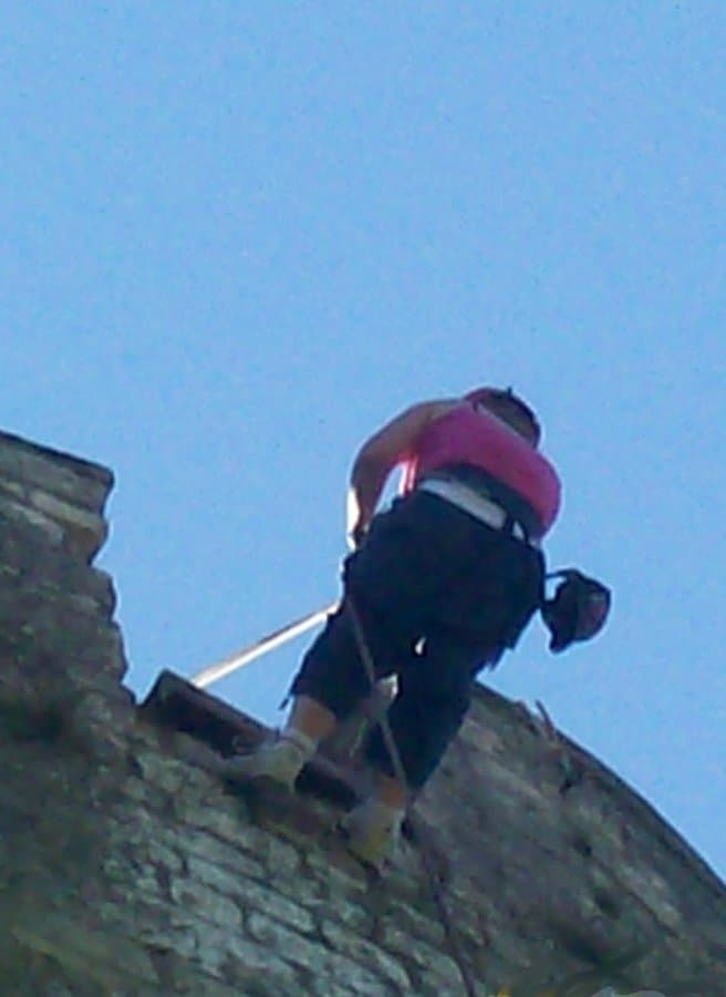 Descente en rappel Château de Gavaudun