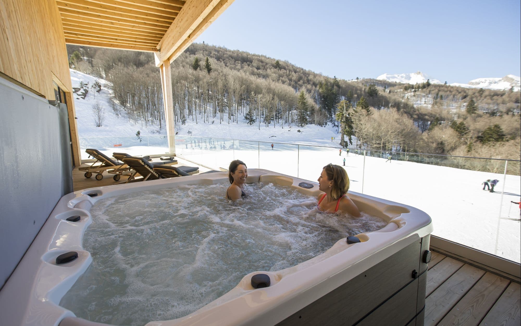 Espace bien-être sauna et jacuzzi à l'Espace Somport