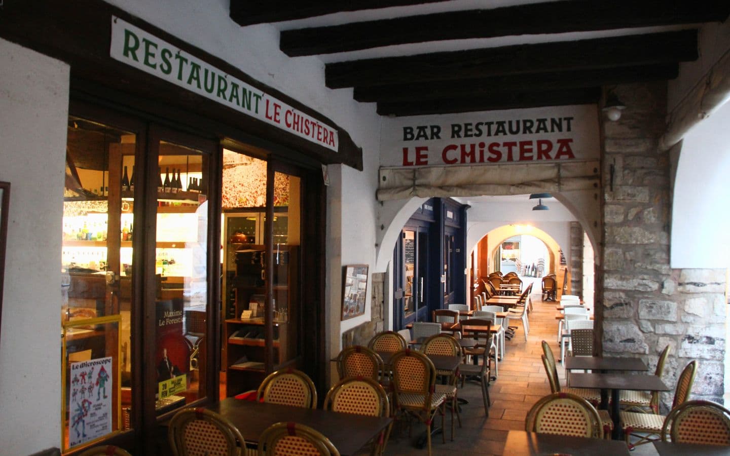 Devanture - Le Chistera