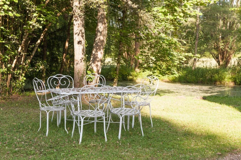 Domaine Labattut salon de jardin
