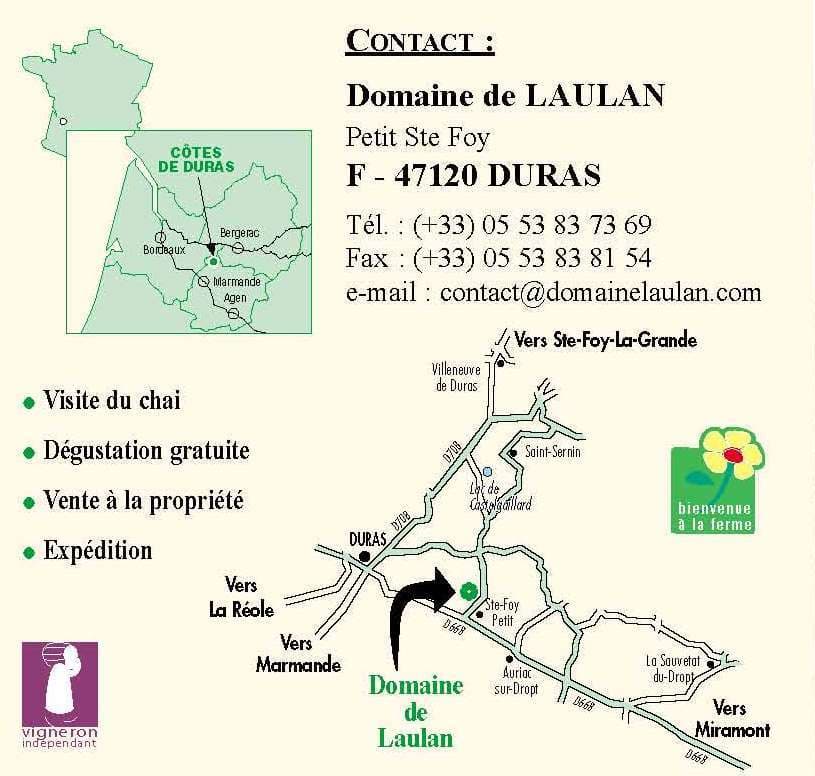 Domaine de Laulan Geoffroy Duras