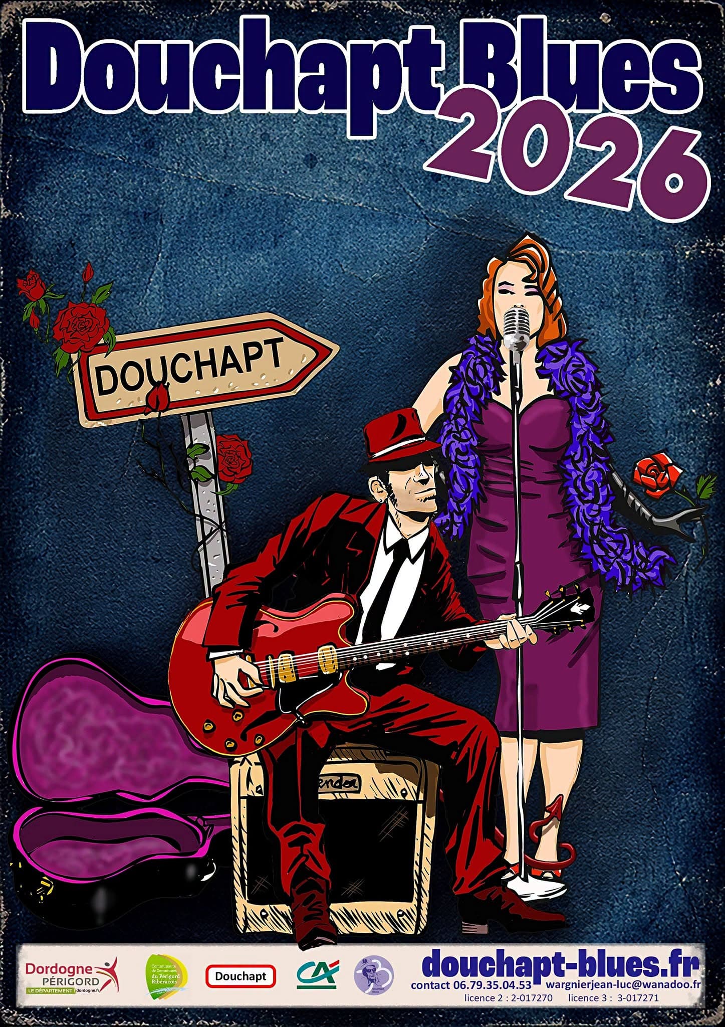 Douchapt Blues Affiche 2026