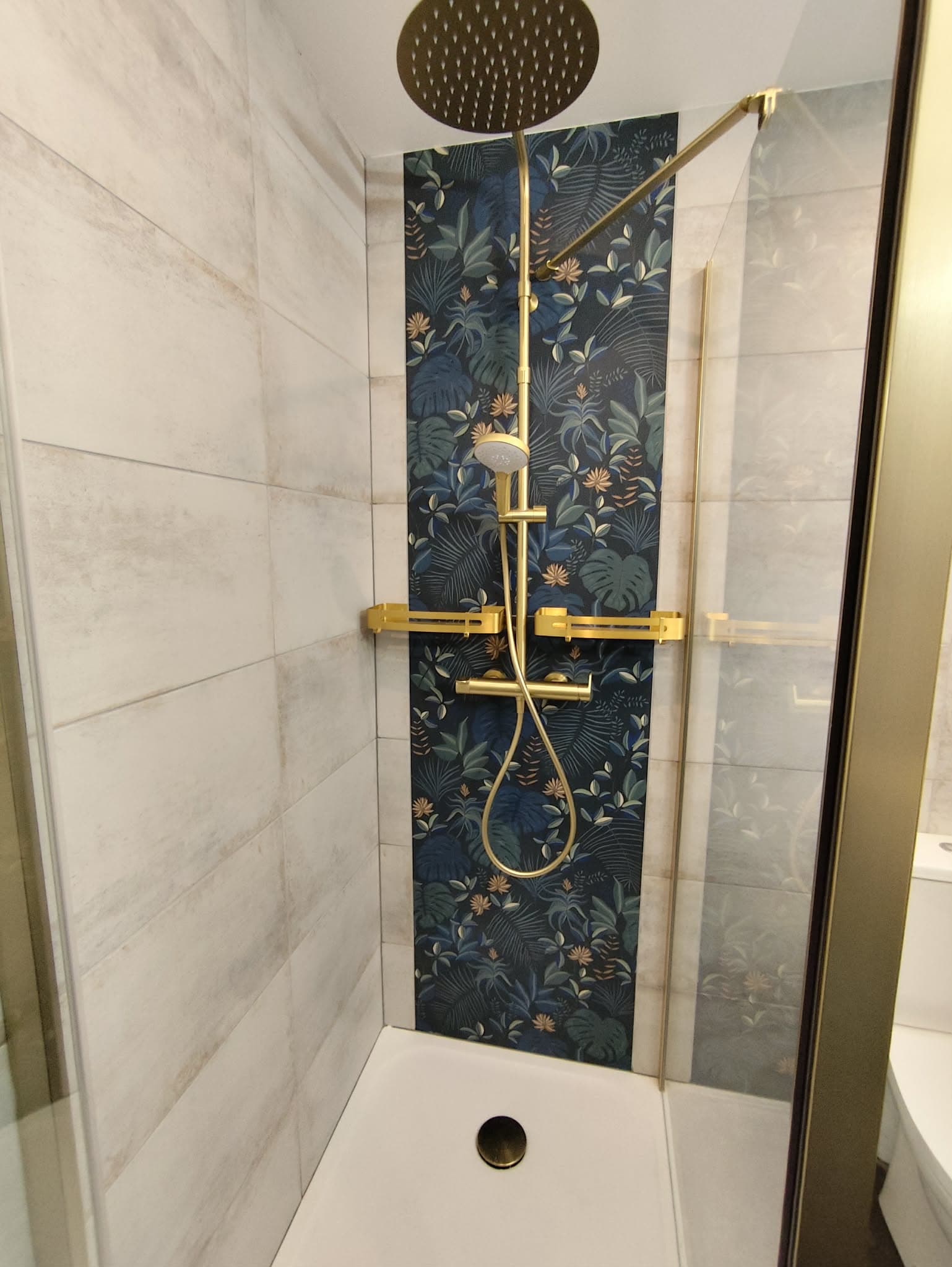 Douche gauche