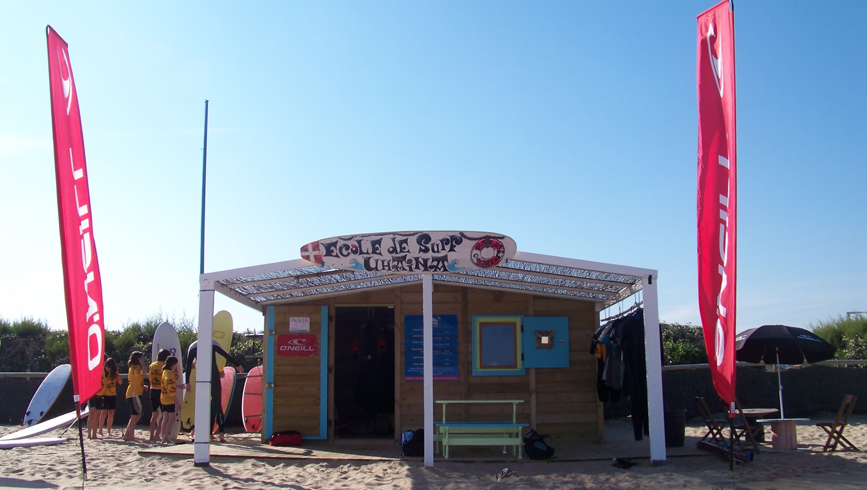 Ecole de surf Uhaina