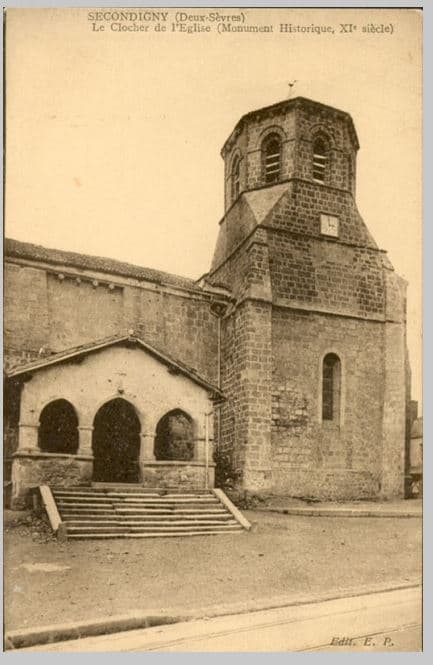 EGLISE SAINTE EULALIE SECONDIGNY