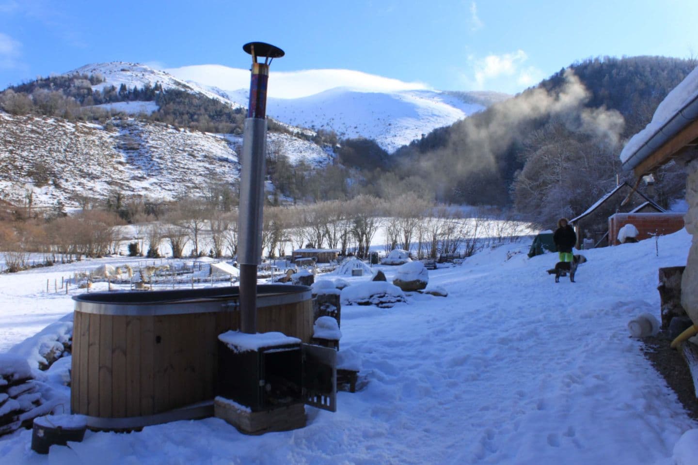 Ecolodges Castet bain nordiques