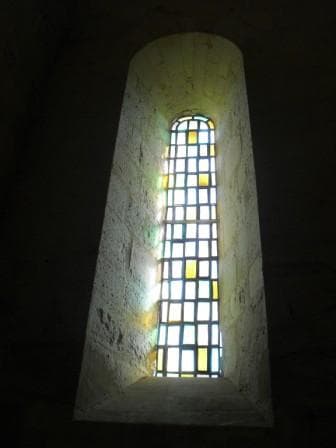 Eglise Abbatiale - Vitrail01_Cagnotte