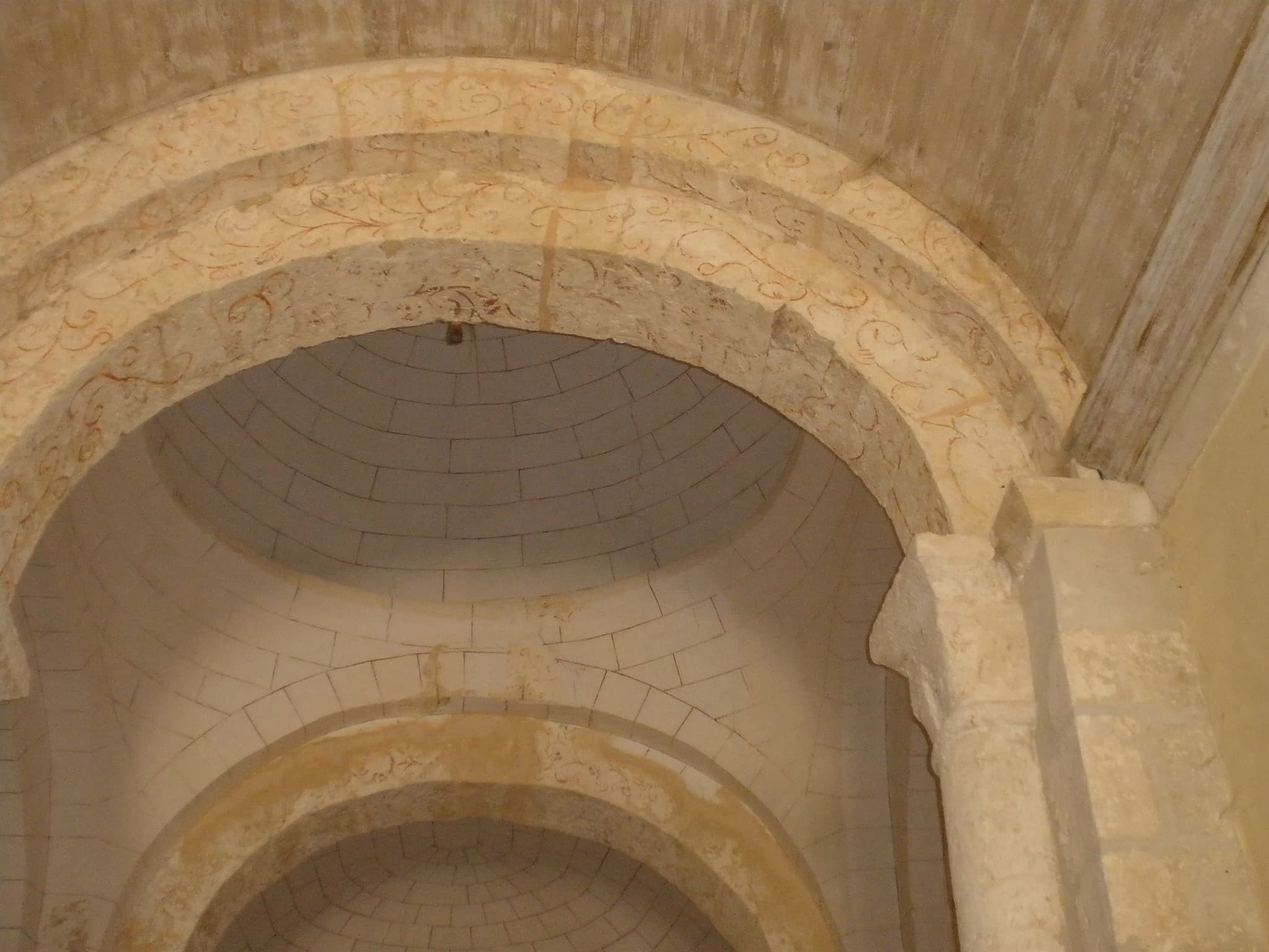 Église de Saint-Vincent-Jalmoutiers - Voute