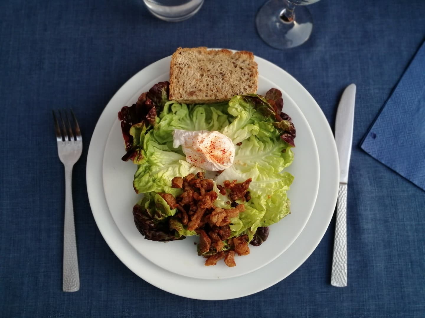 Entrée Oeuf mimolet