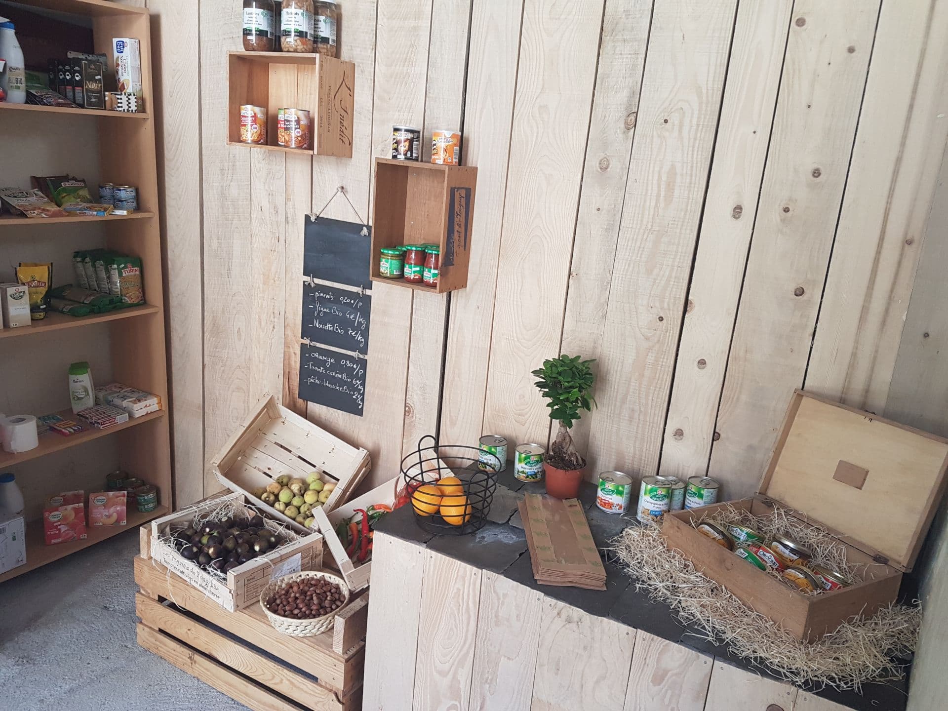 Epicerie gîte Chaneü