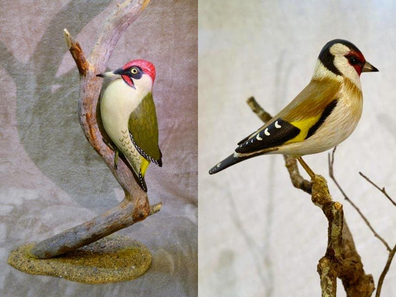 Eric Girard - Sculpteur d'oiseaux en bois
