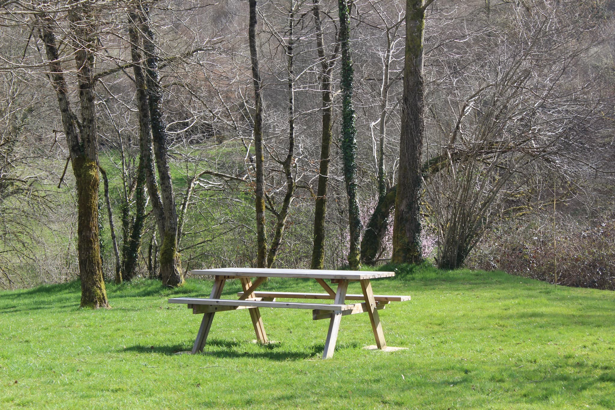 Espartignac - Table de pique nique POC © J Lautrète