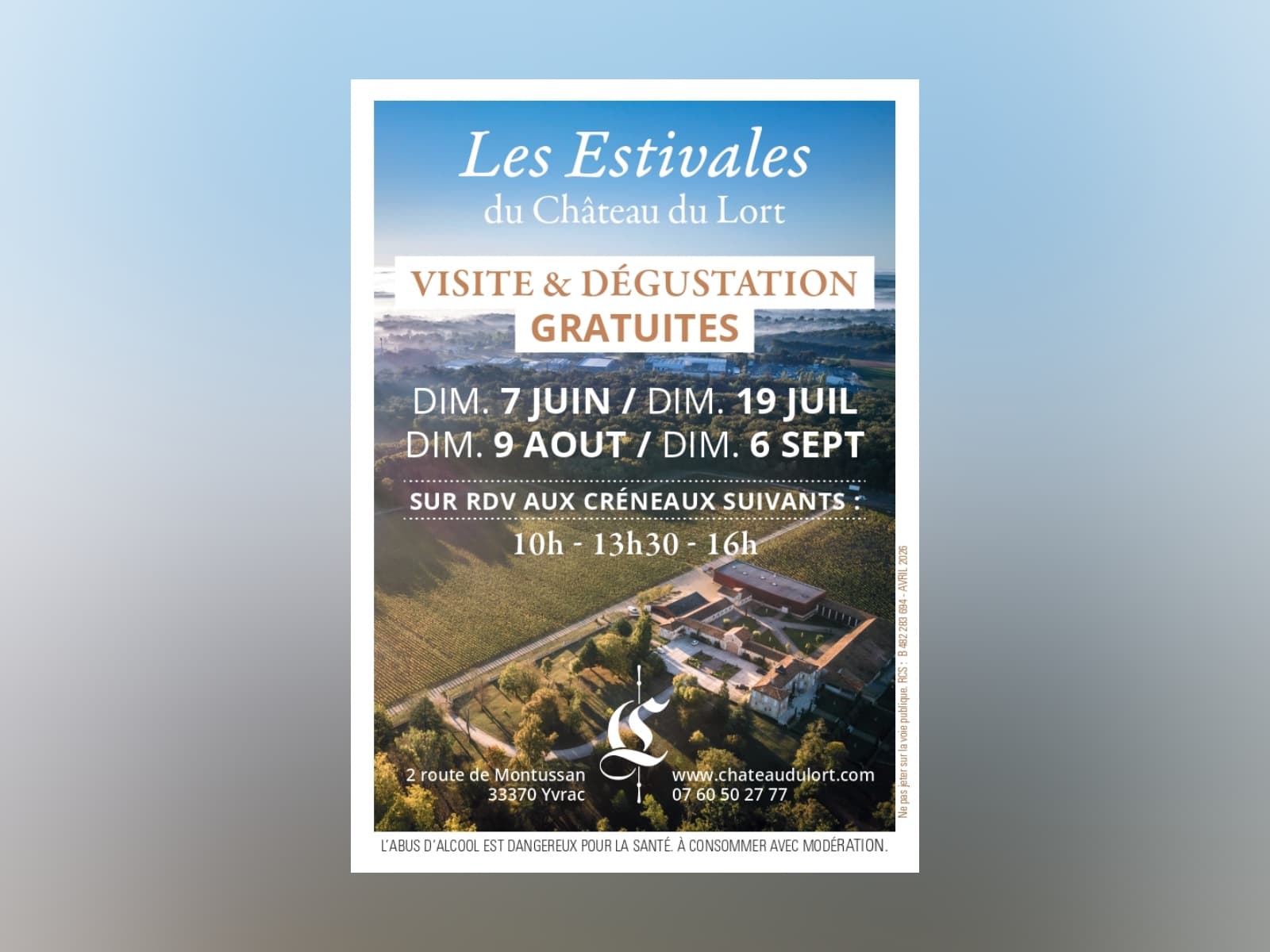 Les Estivales du Château du Lort 2026