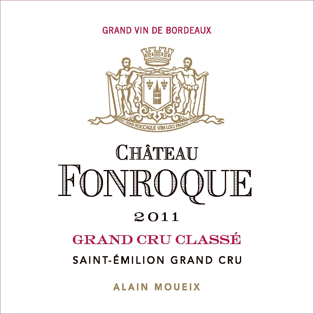 Etiquette Fonroque 2011