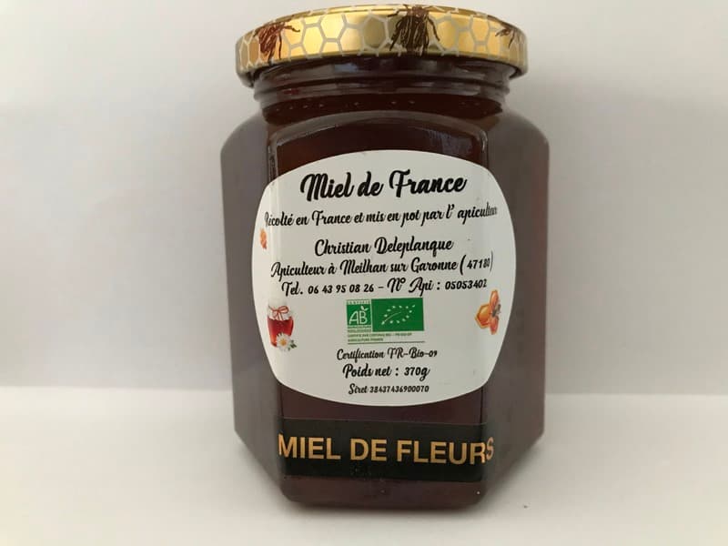 Exploitation agricole DELEPLANQUE - Miel de fleurs