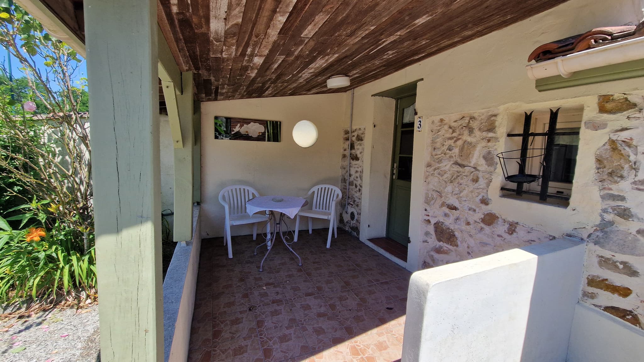 Extérieur terrasse Aux Lavandes
