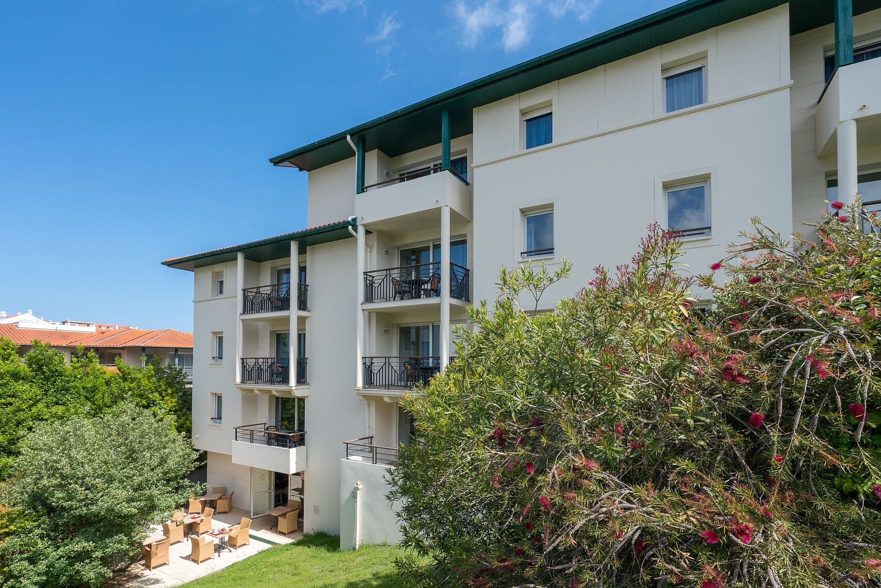 Résidence Biarritz Océan - Biarritz - Exterieur Vue Jardin