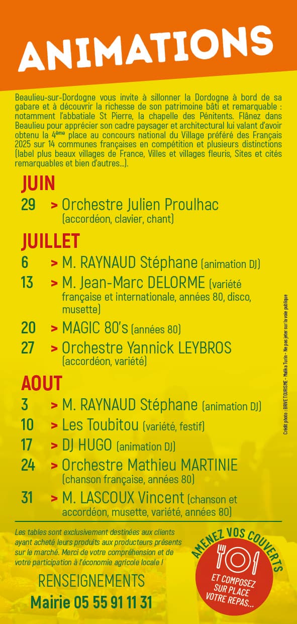 FLYER BEAULIEU SUR DORDOGNE VERSO