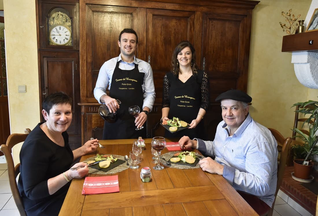 Famille Larrieu - Ferme Brougnon