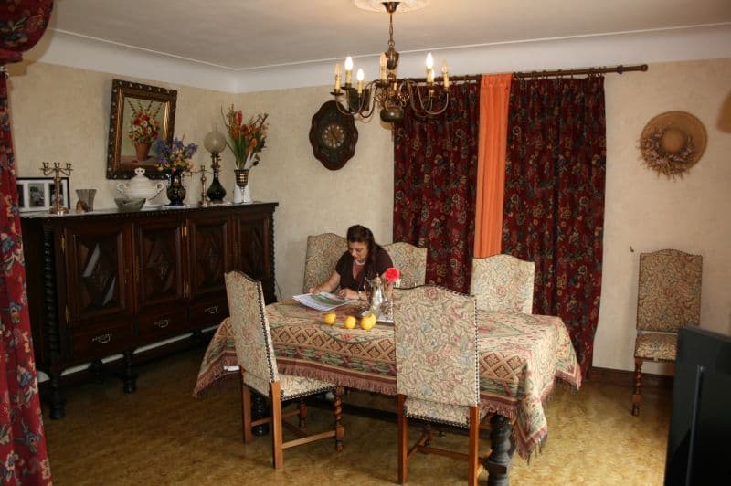 Faurie gîte 2 salle manger