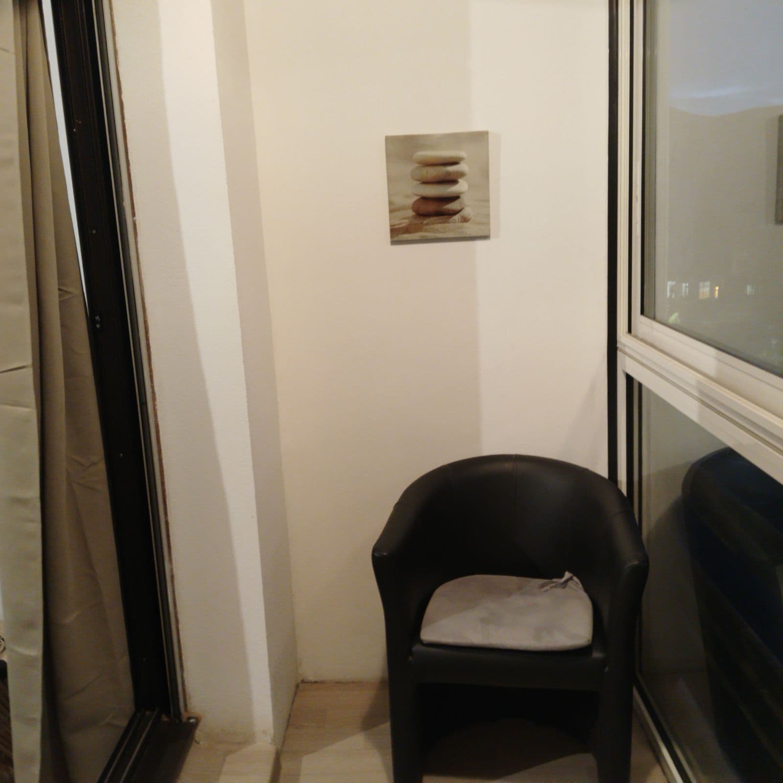 Fauteuil dans loggia
