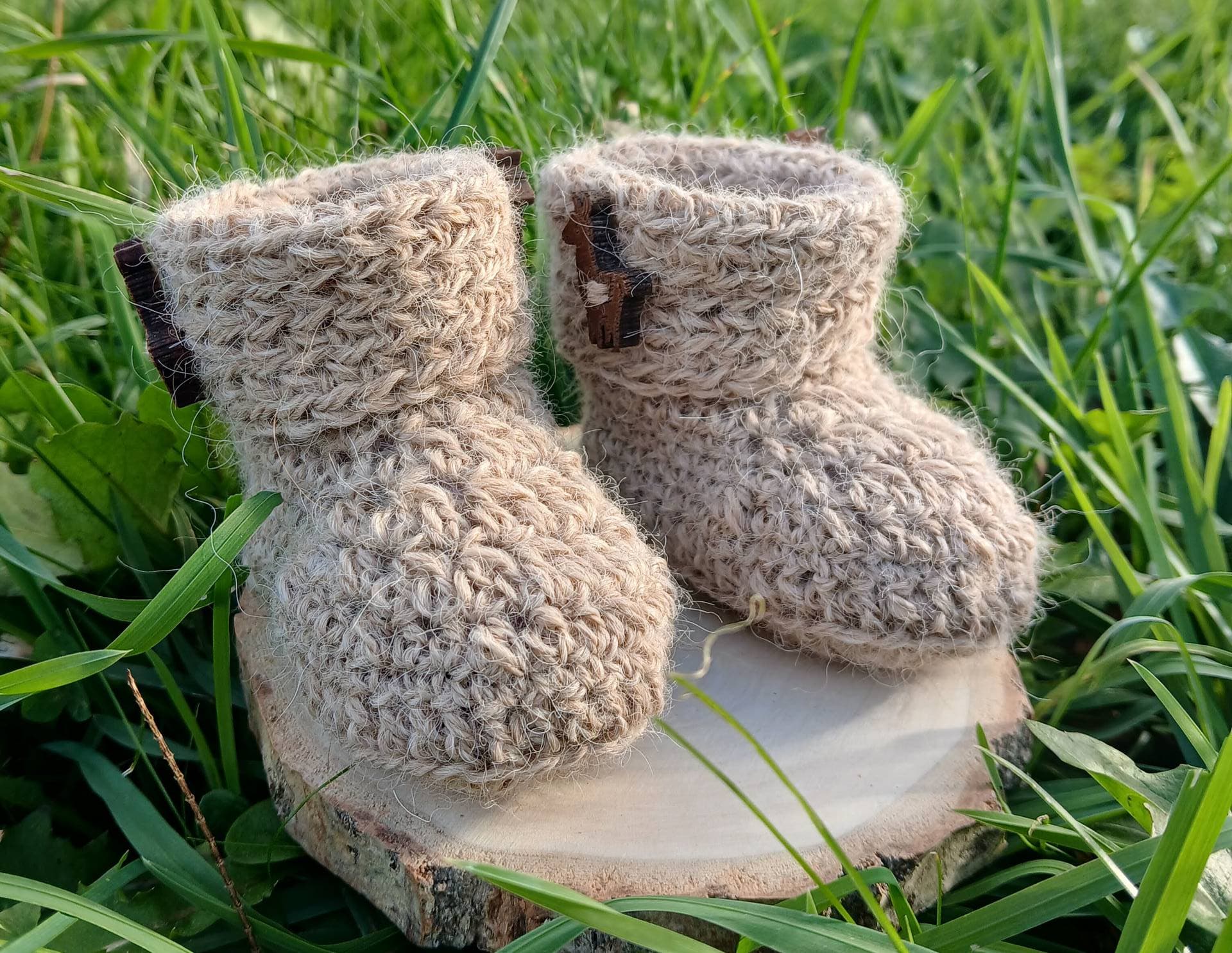 Ferme Pakucha - Chaussons laine