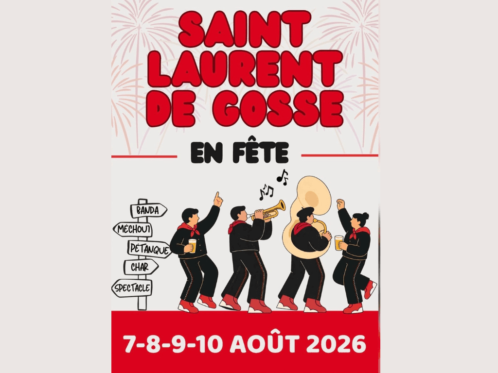 Fêtes St Laurent de Gosse