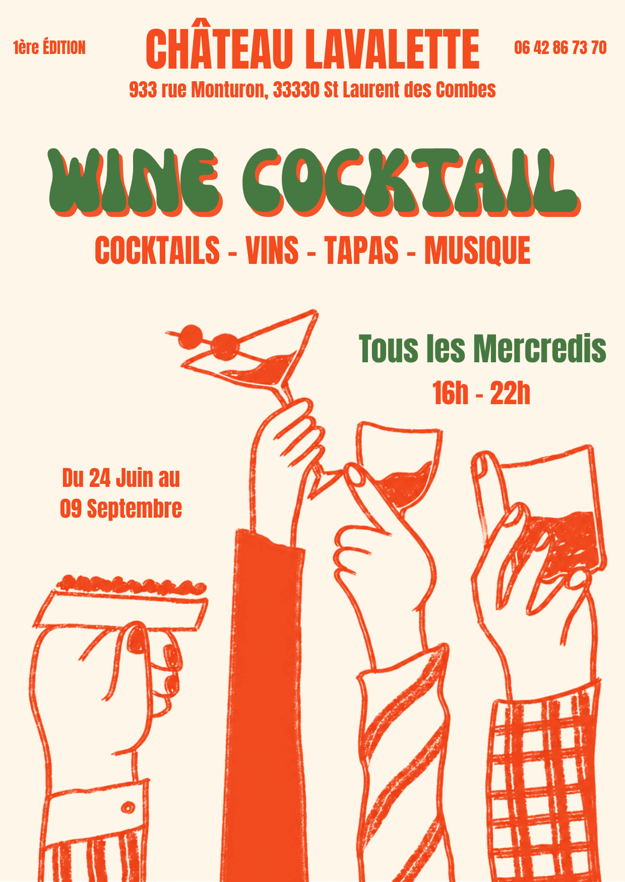 WINE COCKTAIL (Bloc-notes format A6) - 1