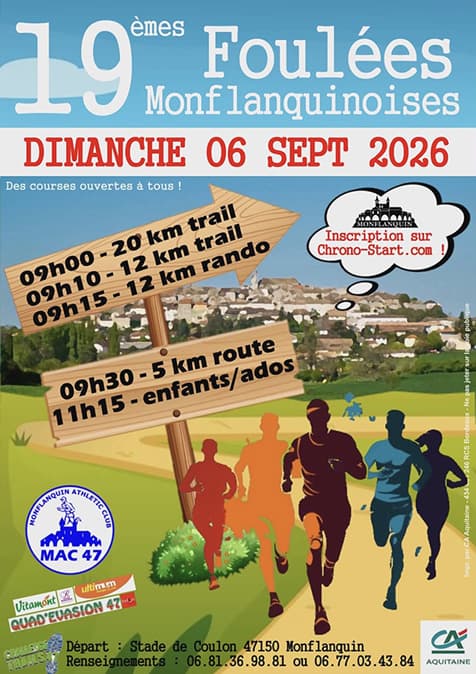 Foulées Monflanquinoise 2026