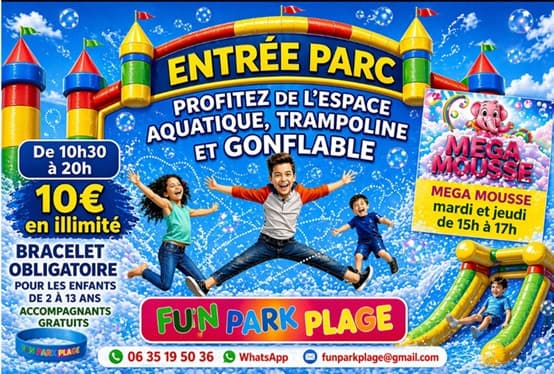 Fun Park Plage_Soustons Plage_Landes Atlantique Sud
