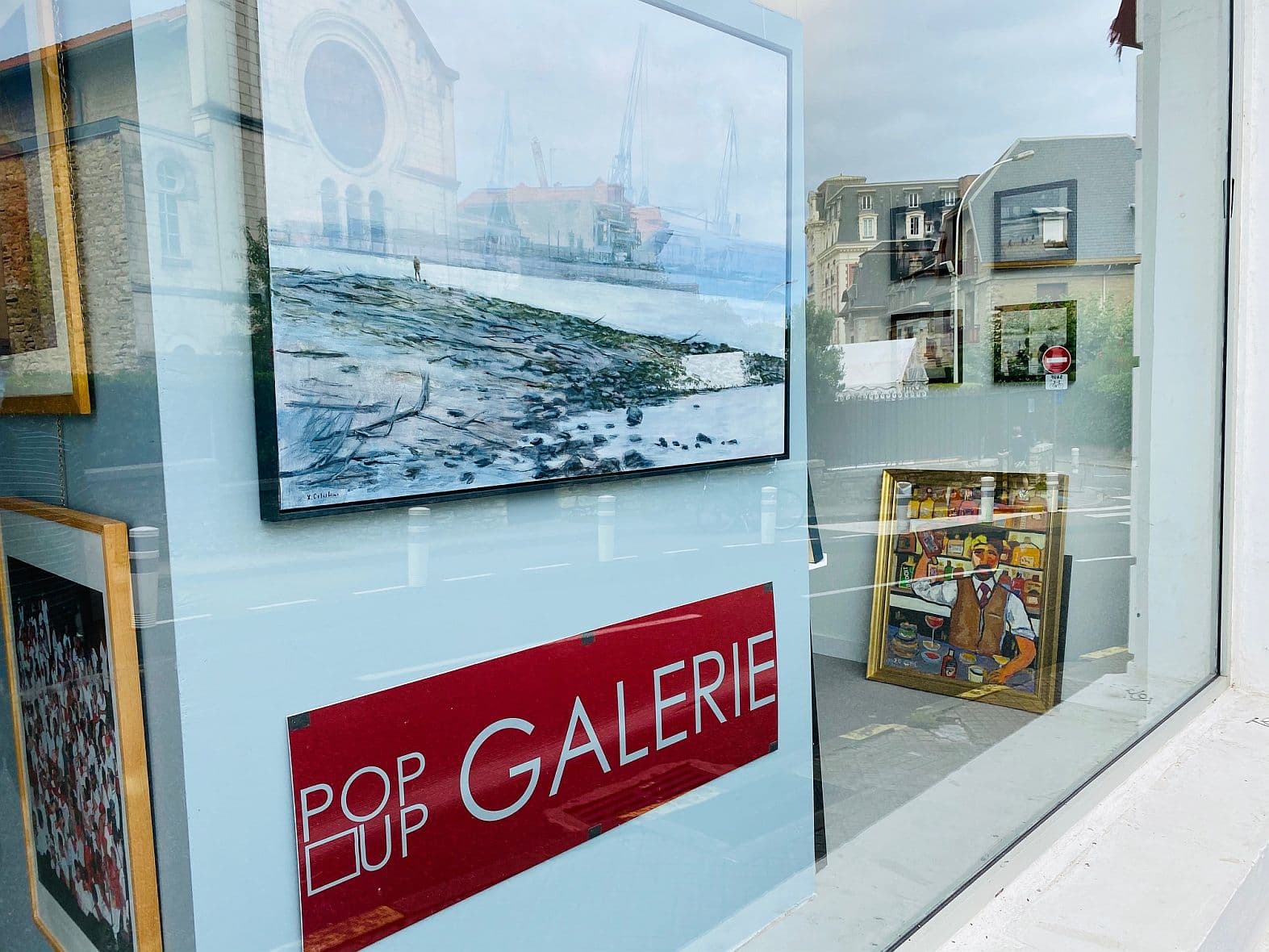 Galérie Kazart - Biarritz - Devanture
