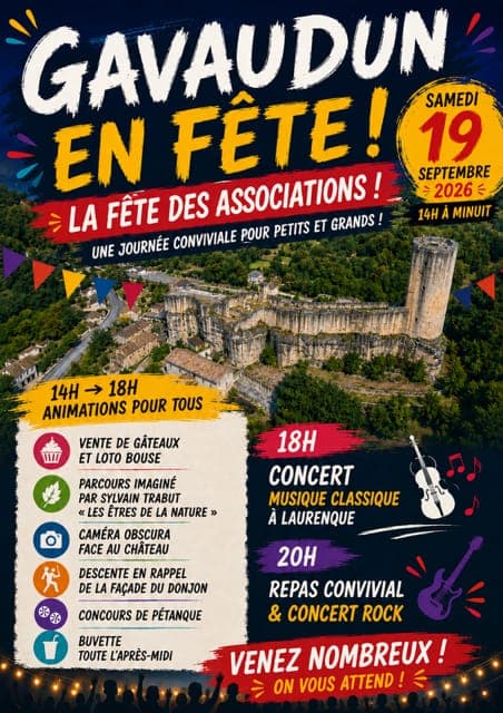 Gavaudun en fete