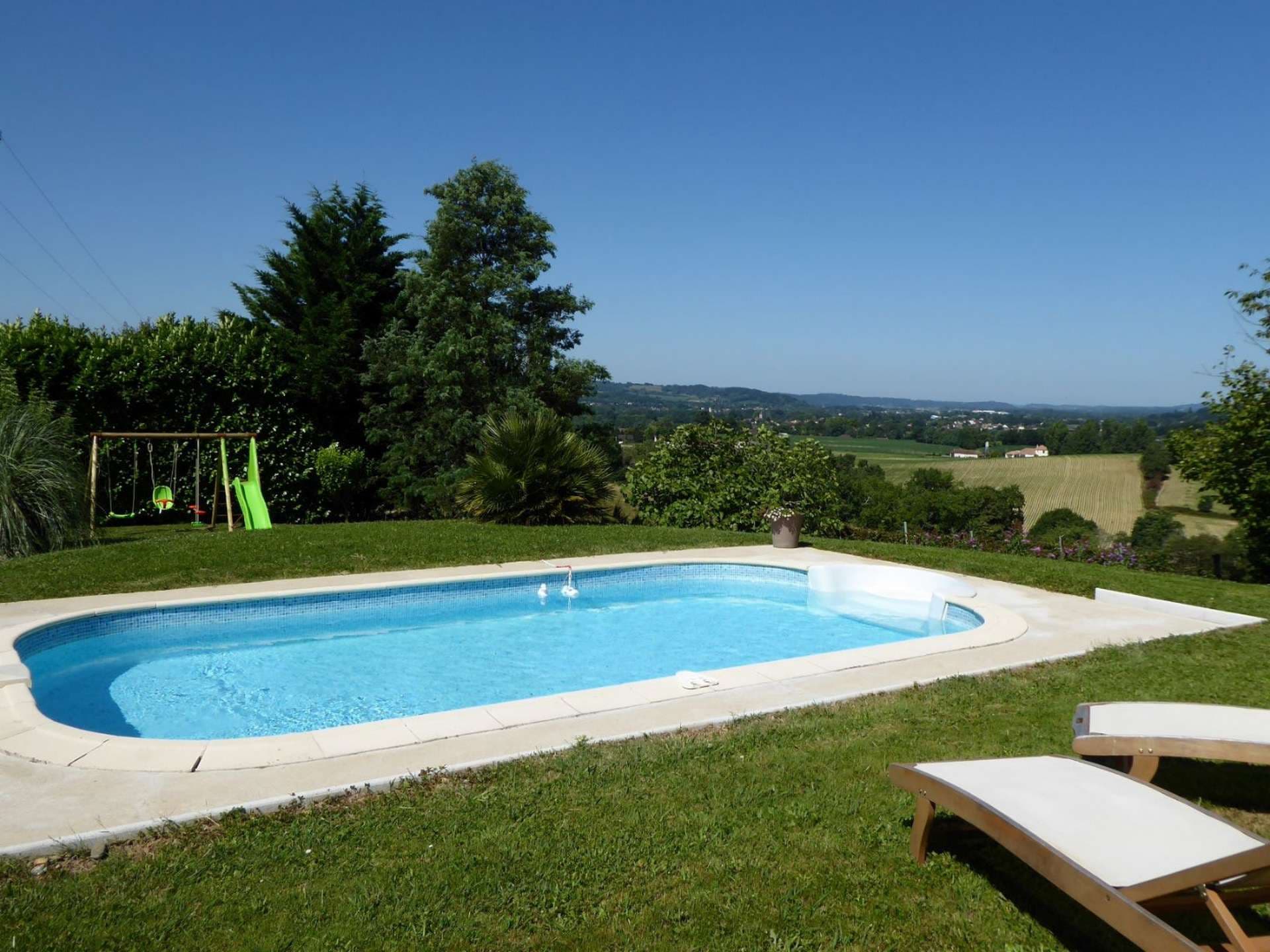 Gite Etchola piscine