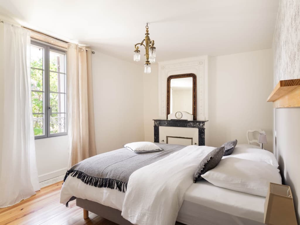 Gîte Glycine - Chambre lin