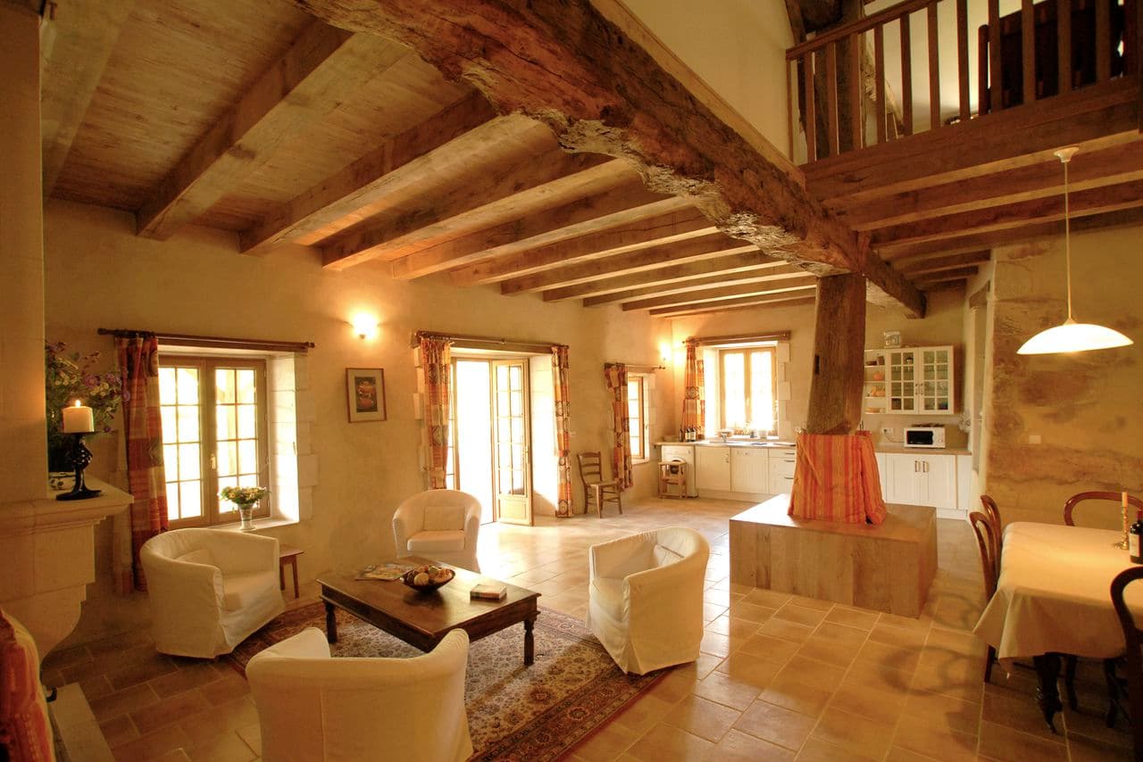 Gite Ménardie salon